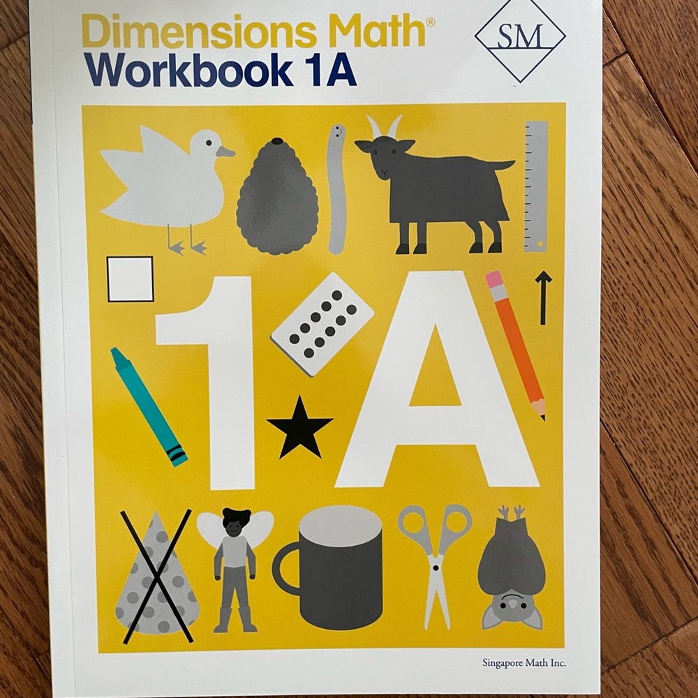 Singapore Math Dimensions Math 1A 1B - Picture 6 of 13
